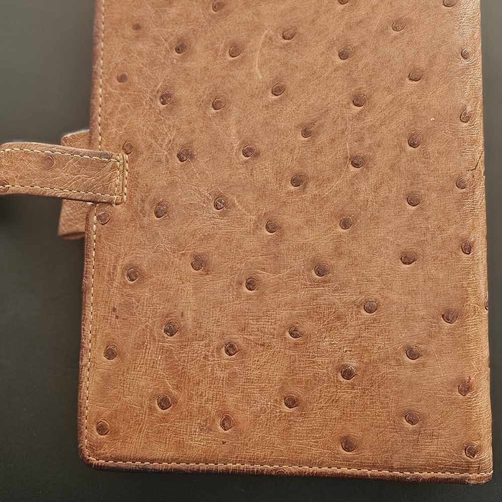 Filofax Buttercup Ostrich Planner *RARE* - Picture 11 of 12